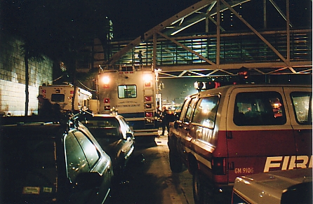 West Side Street, 10 pm, 11 Sept, 2001.