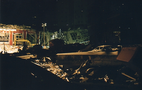 North Tower, 3 am, 12 Sept, 2001