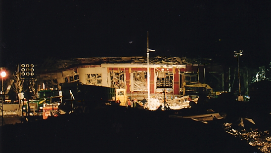 North Tower 3 am, 12 Sept, 2001.