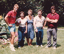 From left. Pat, Theresa, Kathleen, Callan, Tom